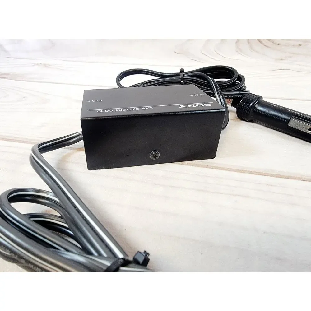 Sony DCC-2600 Car Battery Cord DC Adapter for Sony Camcorders Video Camera 8mm